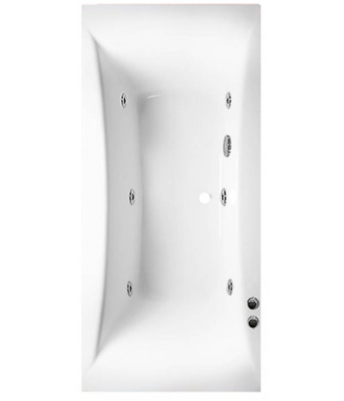 Ванна Alpen Luna 170x75 с гидромассажем