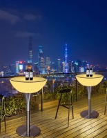 Комплект светящейся мебели Стол+2 стула V3 Комплект светящейся мебели Стол+2 стула V3