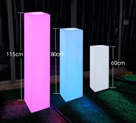 Светильник Колонна 30х180  питание от АКБ, RGB Светильник Колонна 30х180  питание от АКБ, RGB